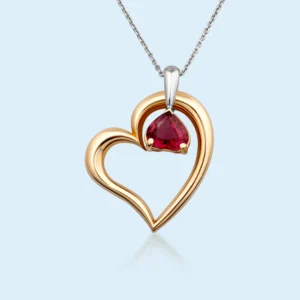 Rosé Affection - Pink Tourmaline & Diamond Pendant