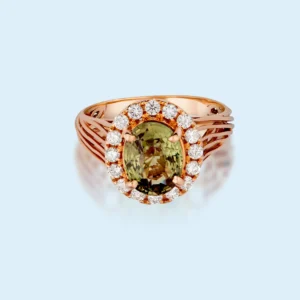 Mystic Bloom - Alexandrite & Diamond Masterpiece (GIA Certified)
