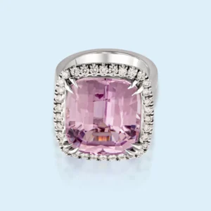 The Lilac Pavilion - Kunzite & Diamond Masterpiece